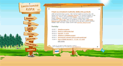 Desktop Screenshot of lanskrounskakopa.cz